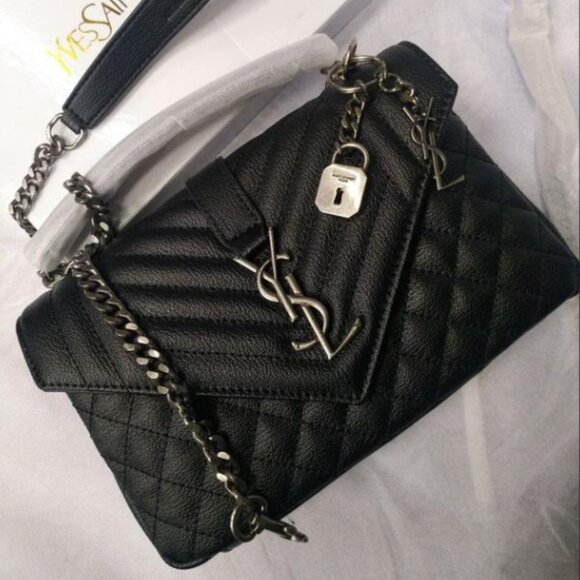 👑 New With Tags Yves Saint Laurent Large Envelope Two-way Bag - Picture 2 of 10